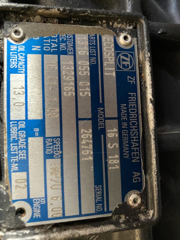 Caja De Camion Zf Sin It 16S181 - Imagen 5