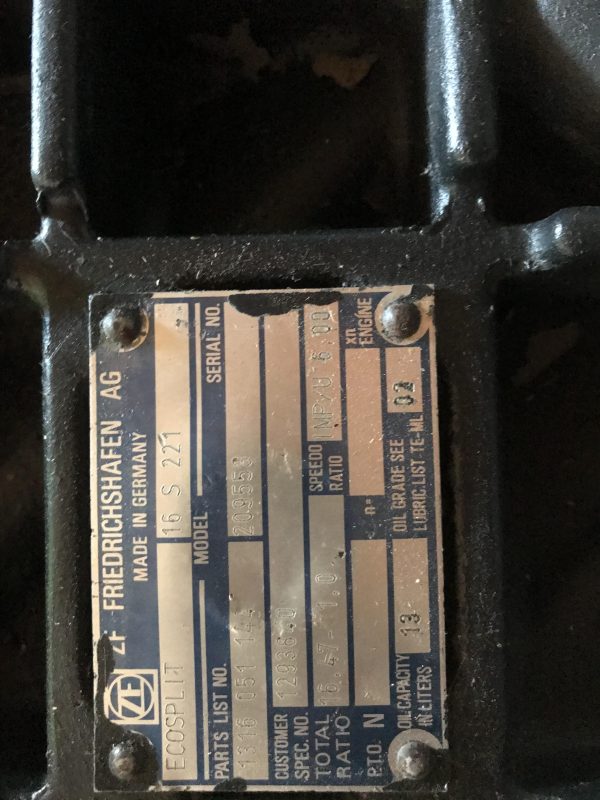 Caja De Camion Zf Sin It 16S221 - Imagen 5